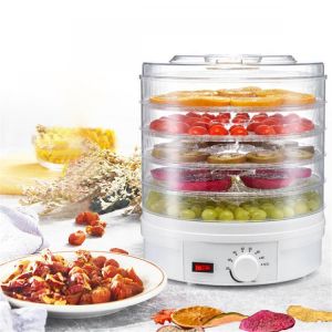 5 Tier Electric Food Vegetable Dehydrator Machine Fruit Dryer Beef Jerky Herbs BPA-Free